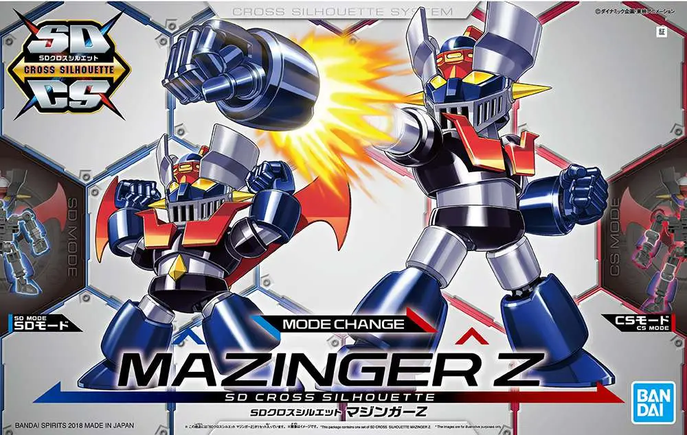 Maquette sd cross silhouette mazinger z